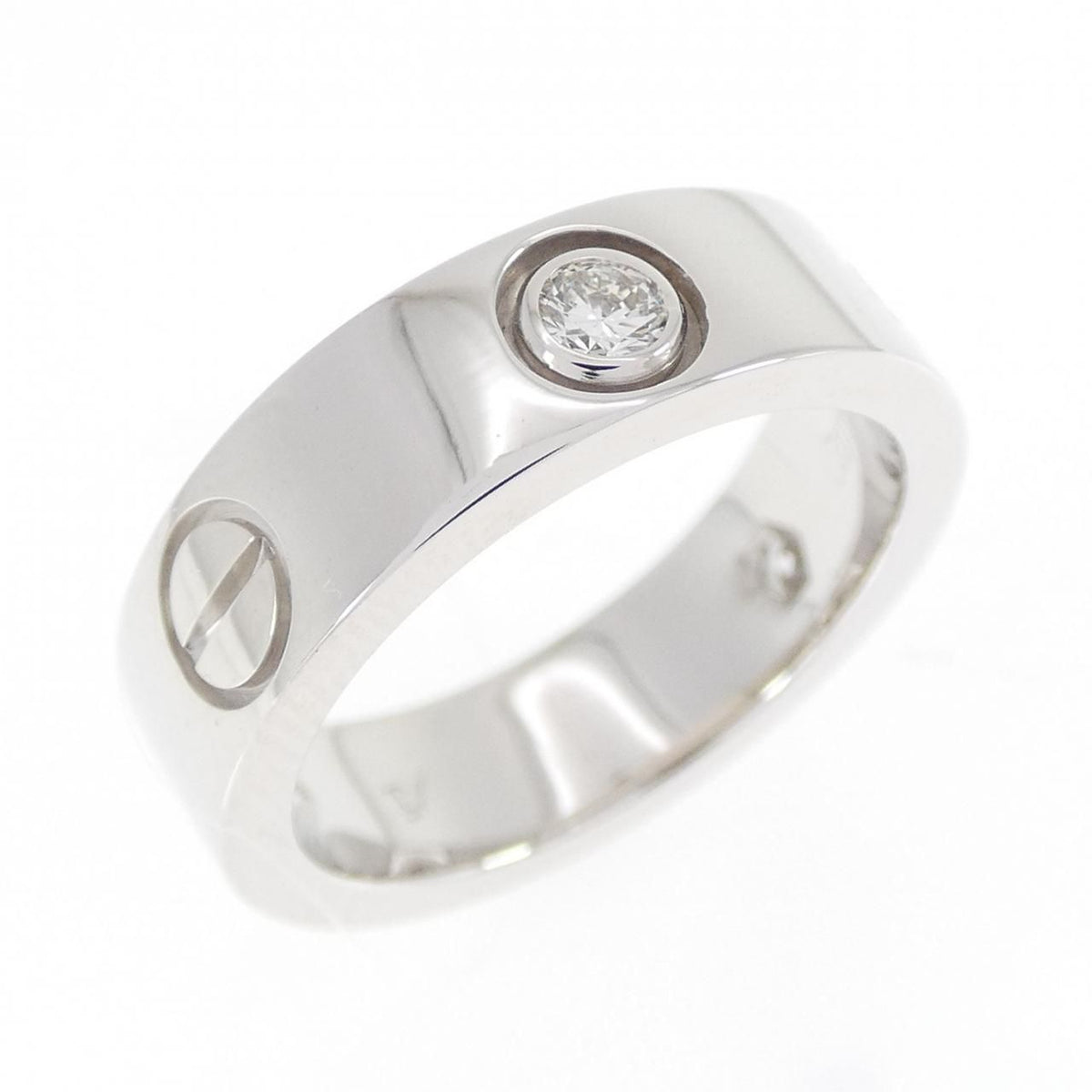 Cartier Love Half Diamond Ring