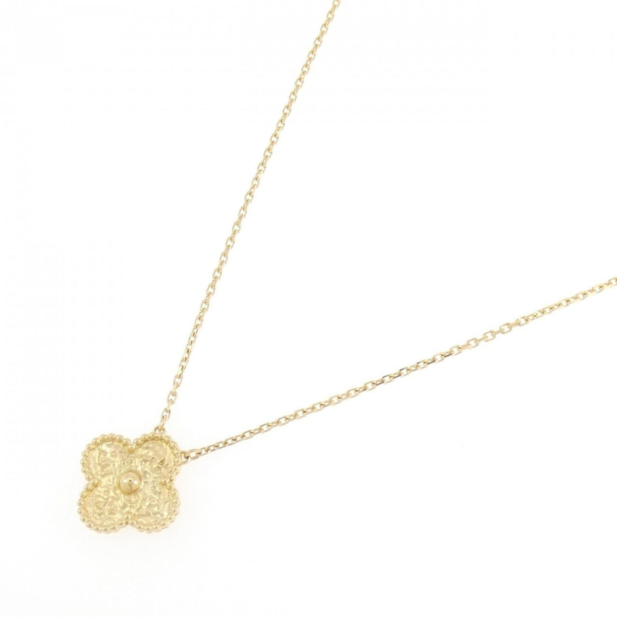 Van Cleef & Arpels Vintage Alhambra Necklace — view 2
