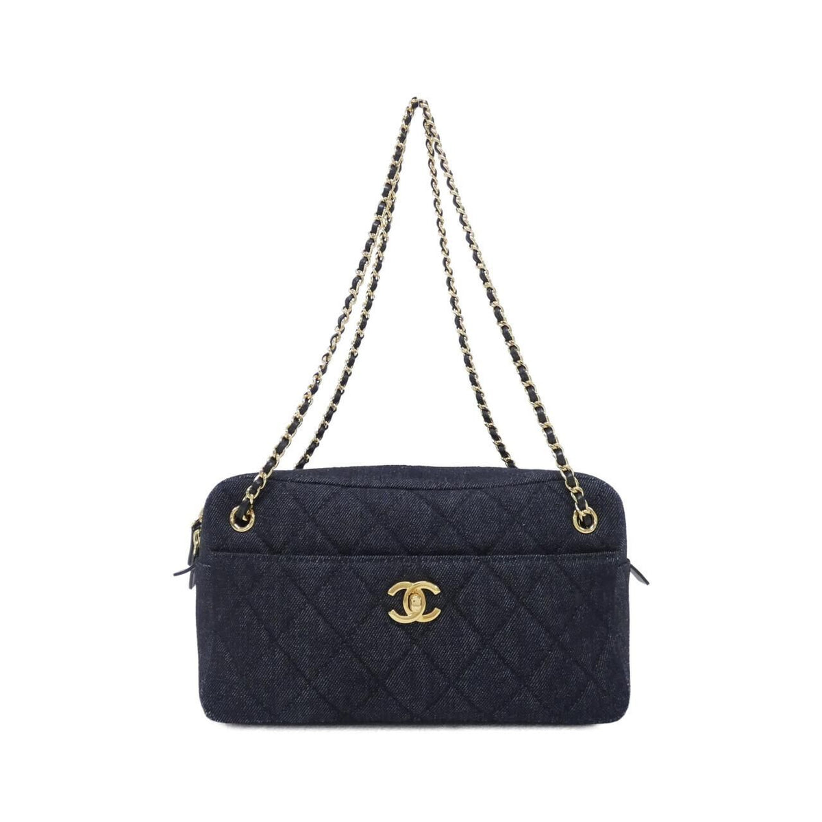 Chanel Shoulder Bag Navy