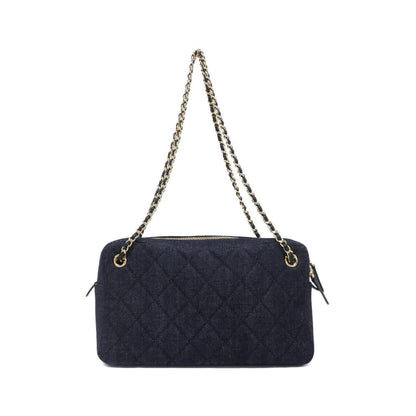 Chanel Shoulder Bag Navy — view 2