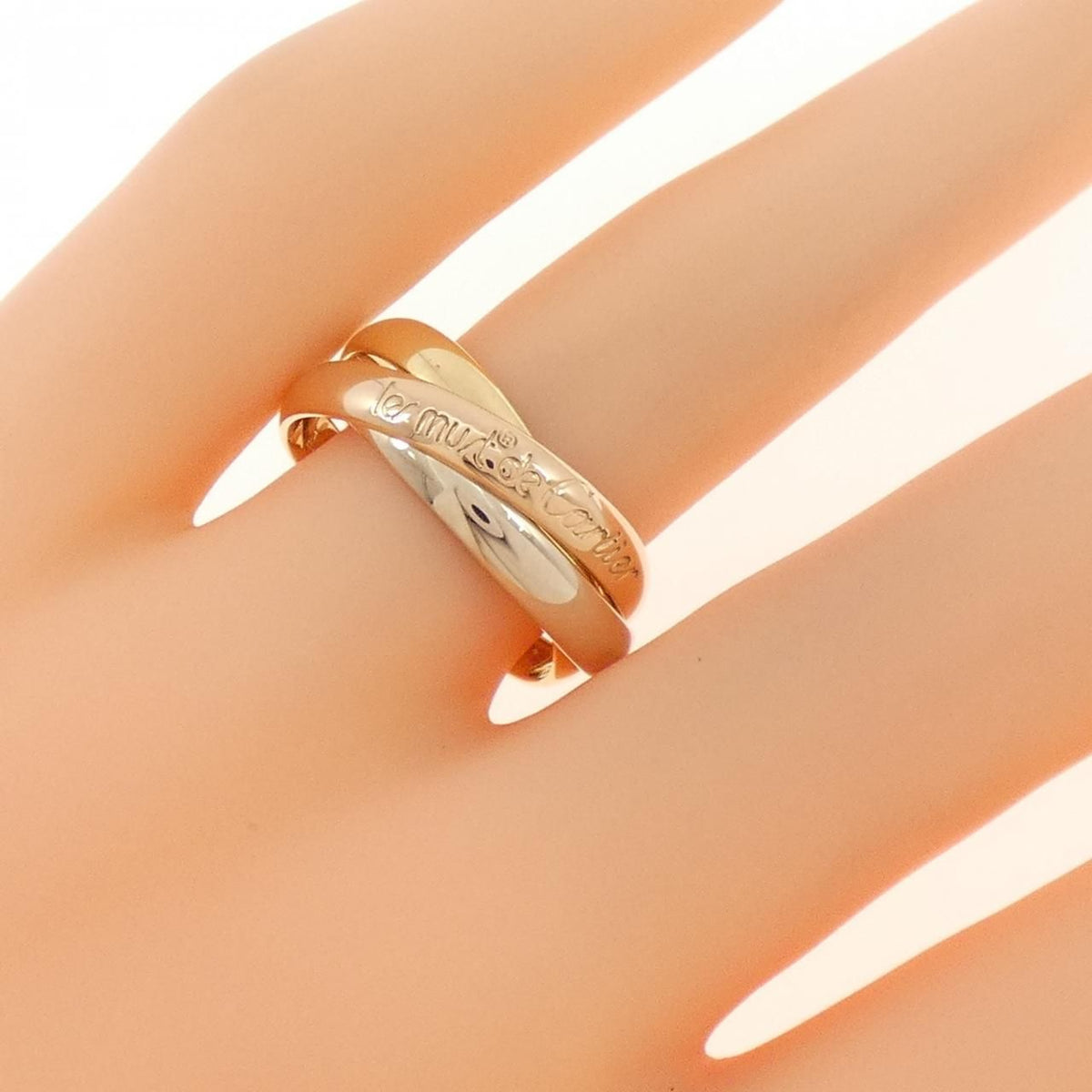 Cartier Vintage Trinity Ring — view 4