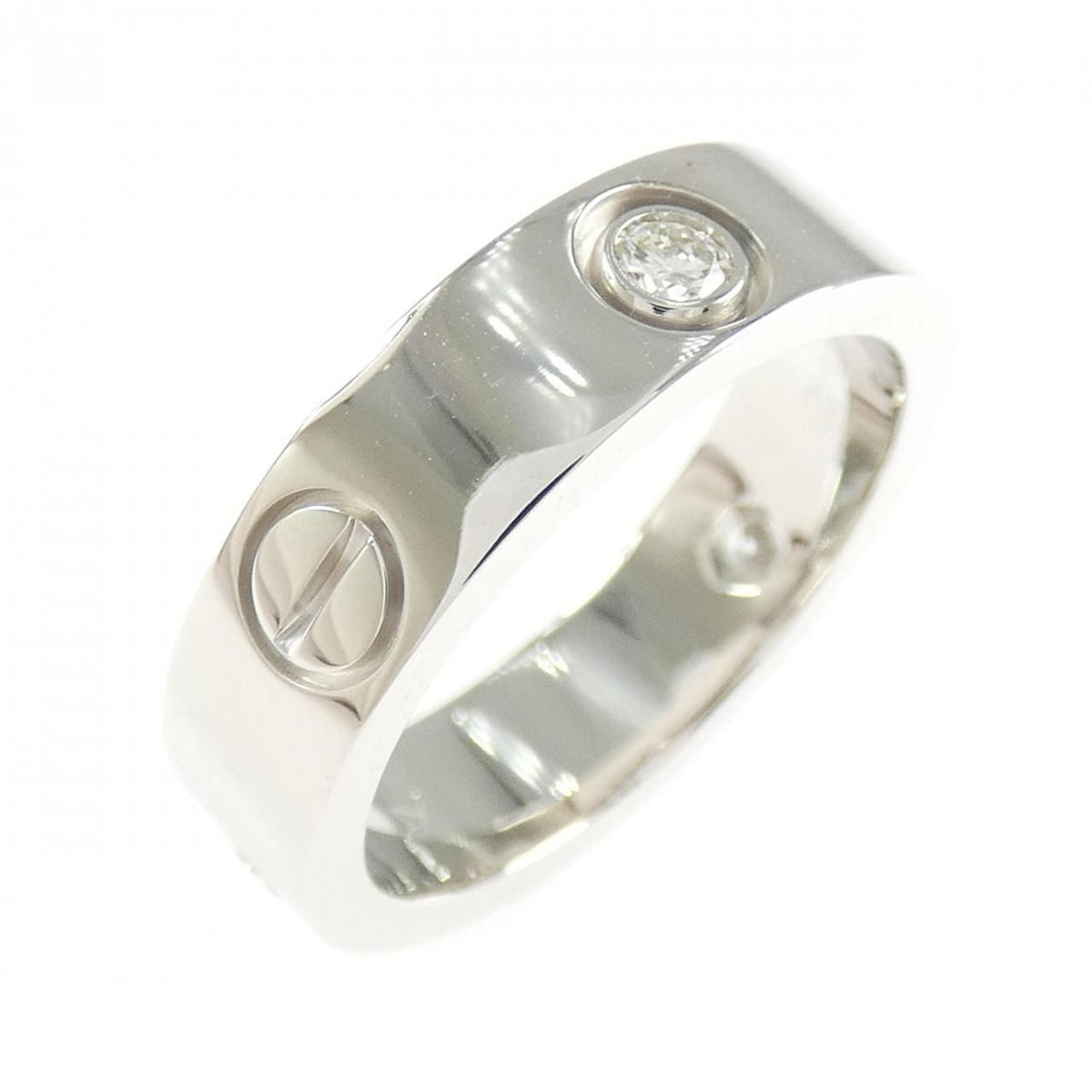Cartier Love Half Diamond Ring