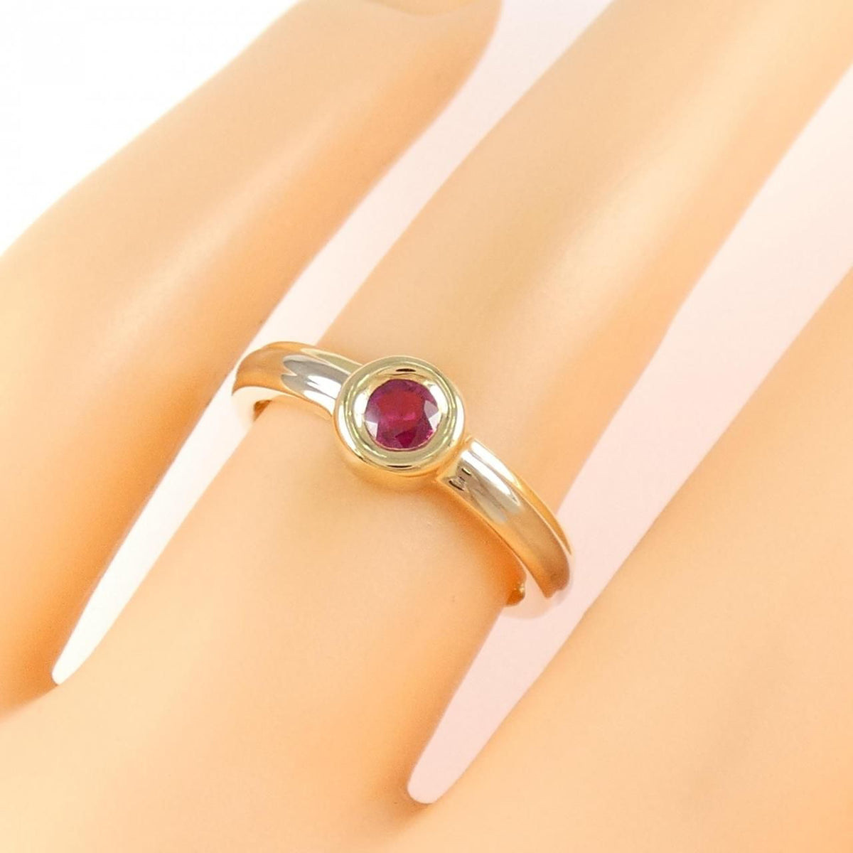 Cartier Monostone Ring Pink — view 5