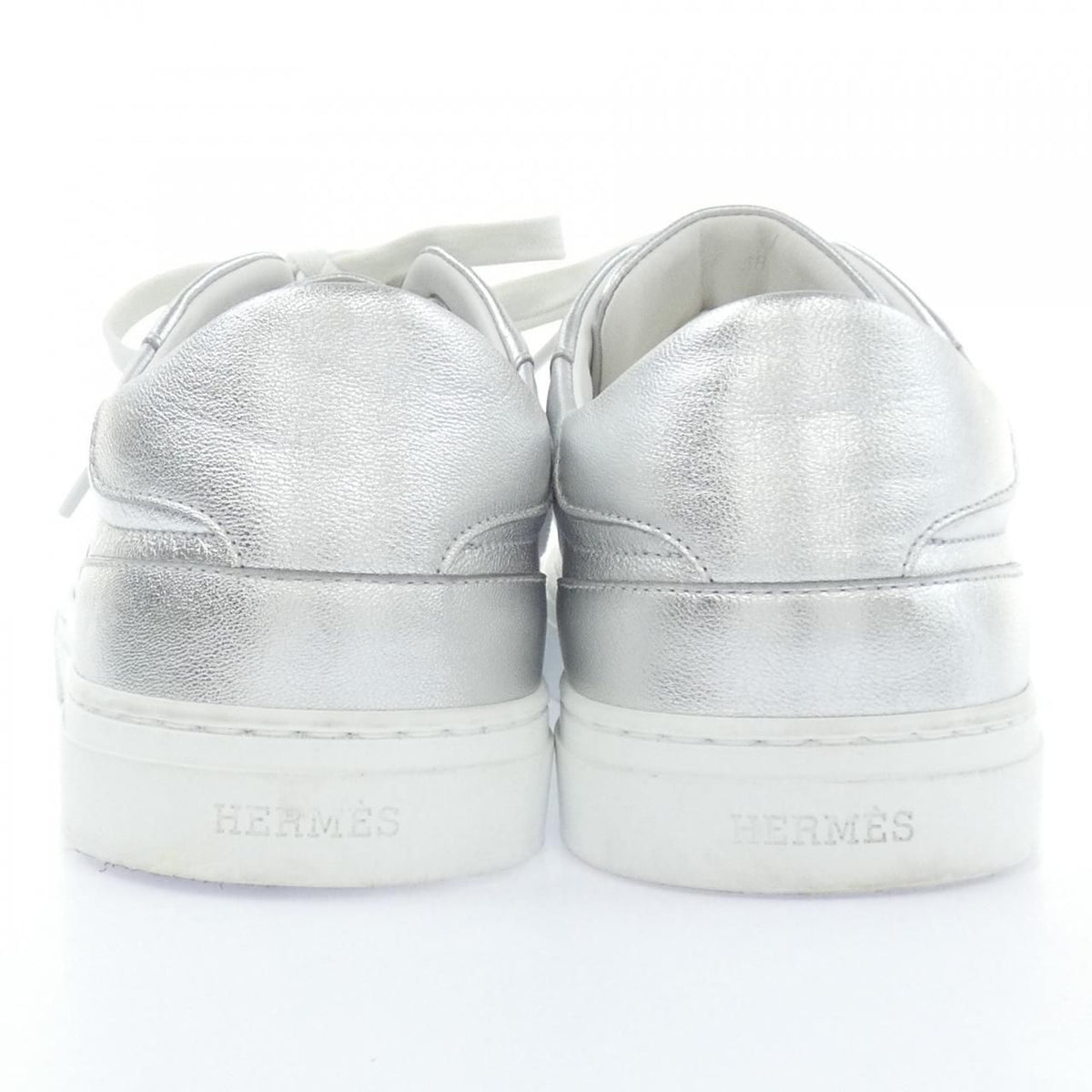 Hermes Day Sneakers Silver — view 5