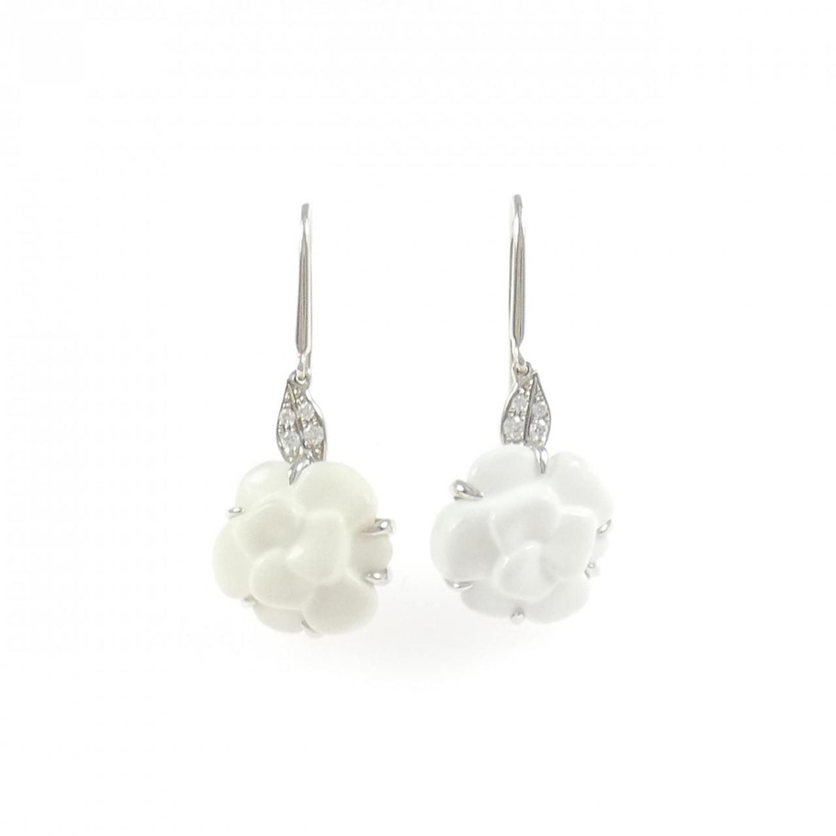 Chanel Camellia Earrings
