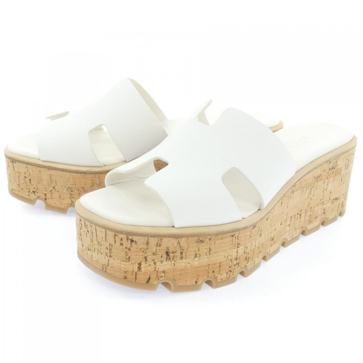 Hermes Eze H-cut Detail Sandals — view 3