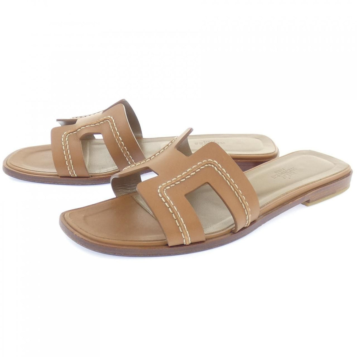 Hermes Sandals Brown — view 3