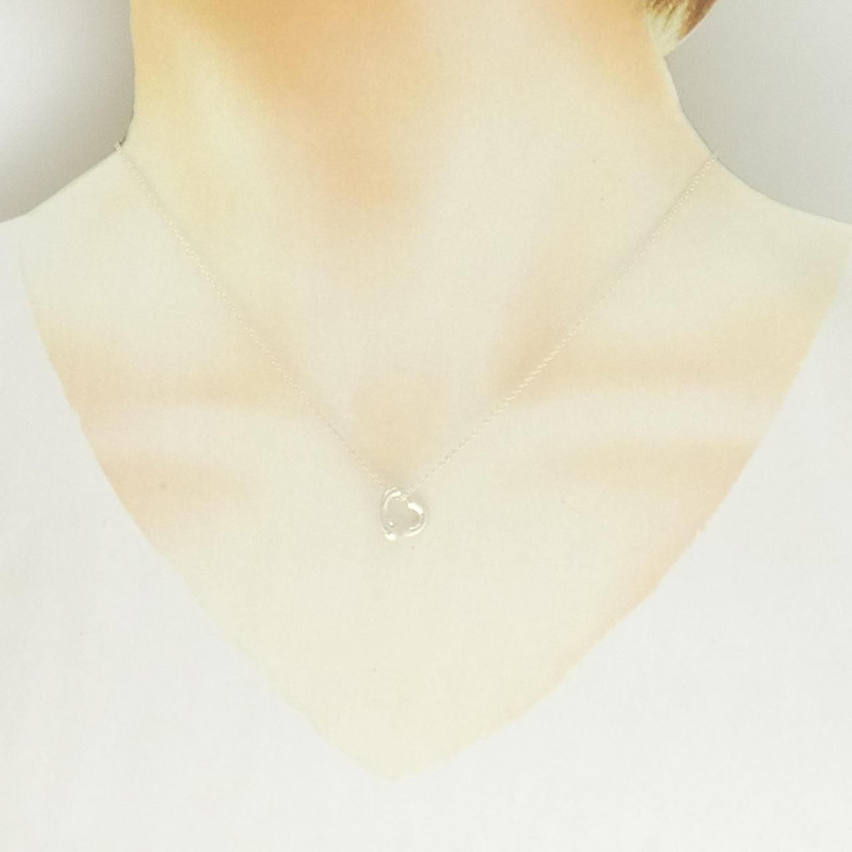 Tiffany & Co Open Heart Necklace — view 6