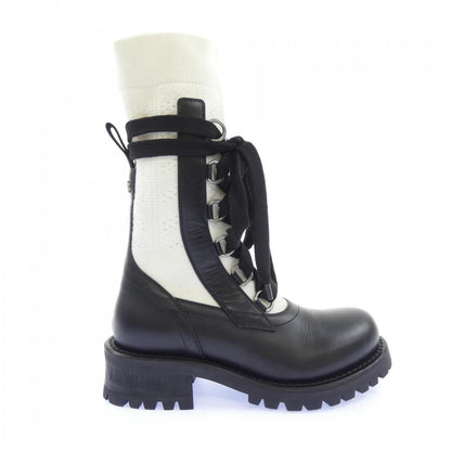 Dior Land Boots White