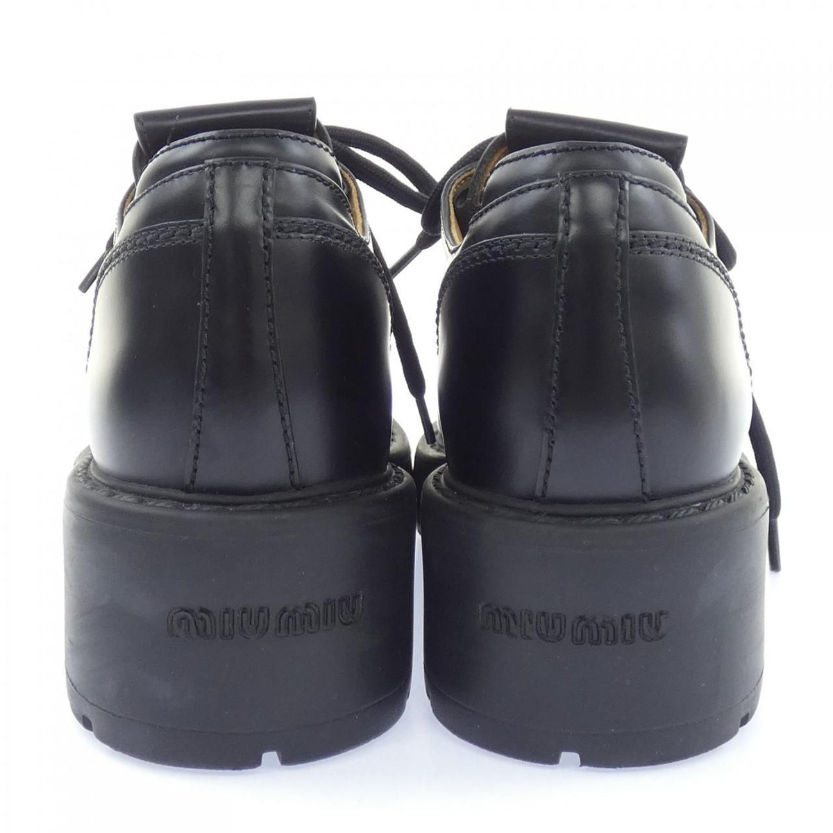 Miu Miu Fume Lace-up Shoes — view 5