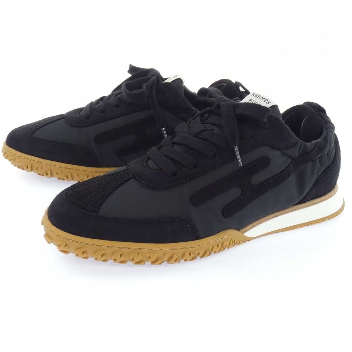 Hermes Jet Sneakers Black — view 3