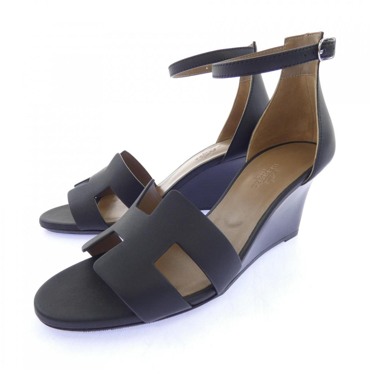 Hermes Legend Sandals Black — view 3