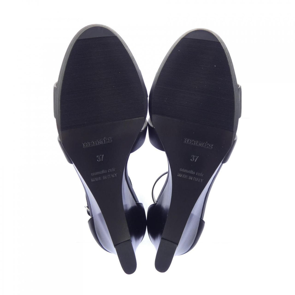 Hermes Legend Sandals Black — view 4