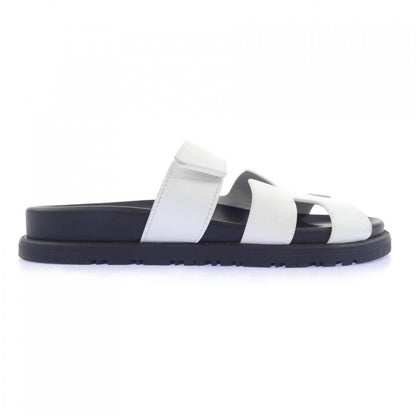 Hermes Sandals White