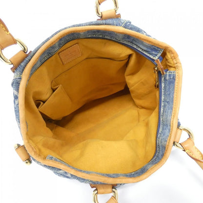 Louis Vuitton Monogram Denim Neo Cabby MM Bag — view 6