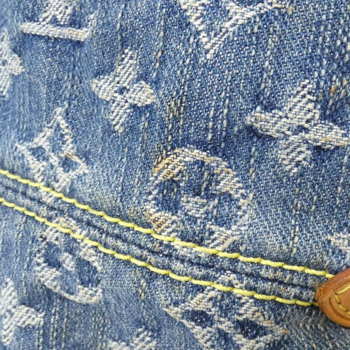 Louis Vuitton Monogram Denim Neo Cabby MM Bag — view 2