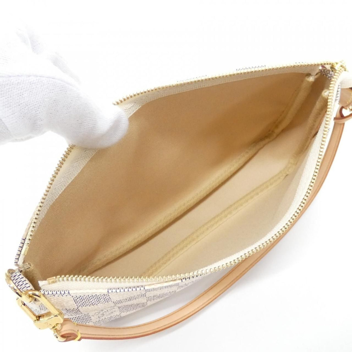 Louis Vuitton Damier Azur Pochette Accessoires Pouch — view 6