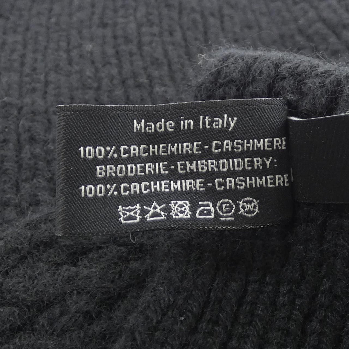 Chanel Code Scarf Black — view 3