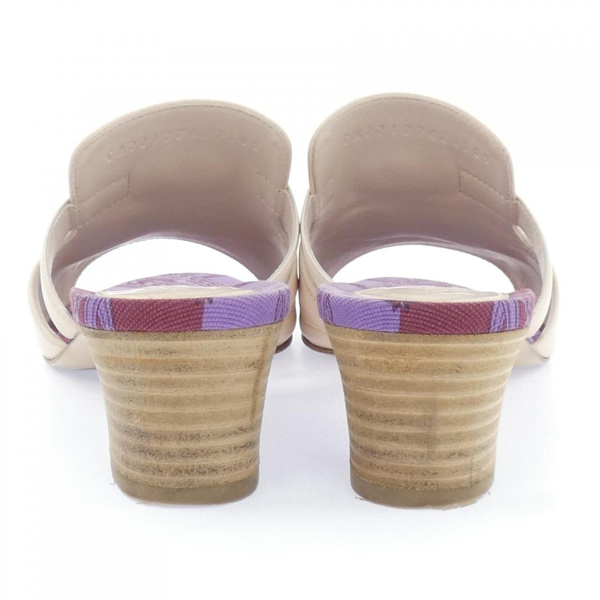 Hermes Candy Kelly Buckle Grantura Lala Sandals — view 5