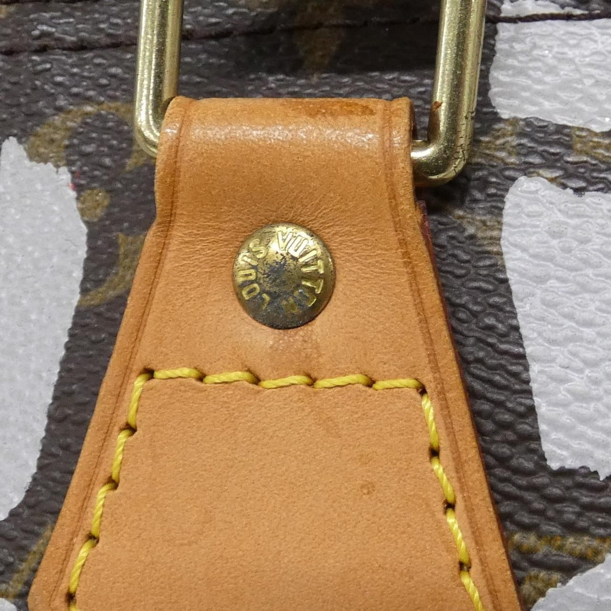 Louis Vuitton Vintage Monogram Graffiti Speedy 30 Boston Bag — view 4