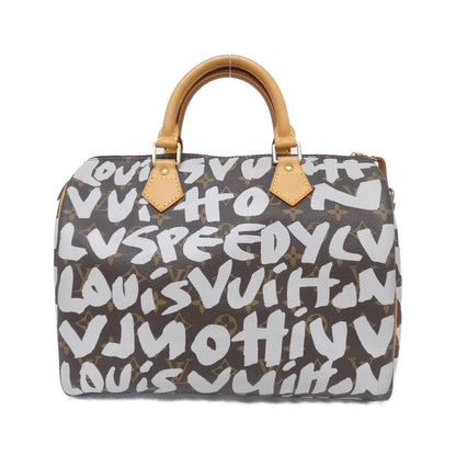 Louis Vuitton Vintage Monogram Graffiti Speedy 30 Boston Bag