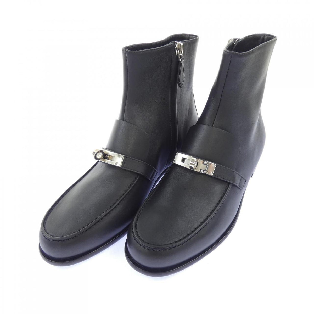 Hermes Kelly Buckle Boots — view 3