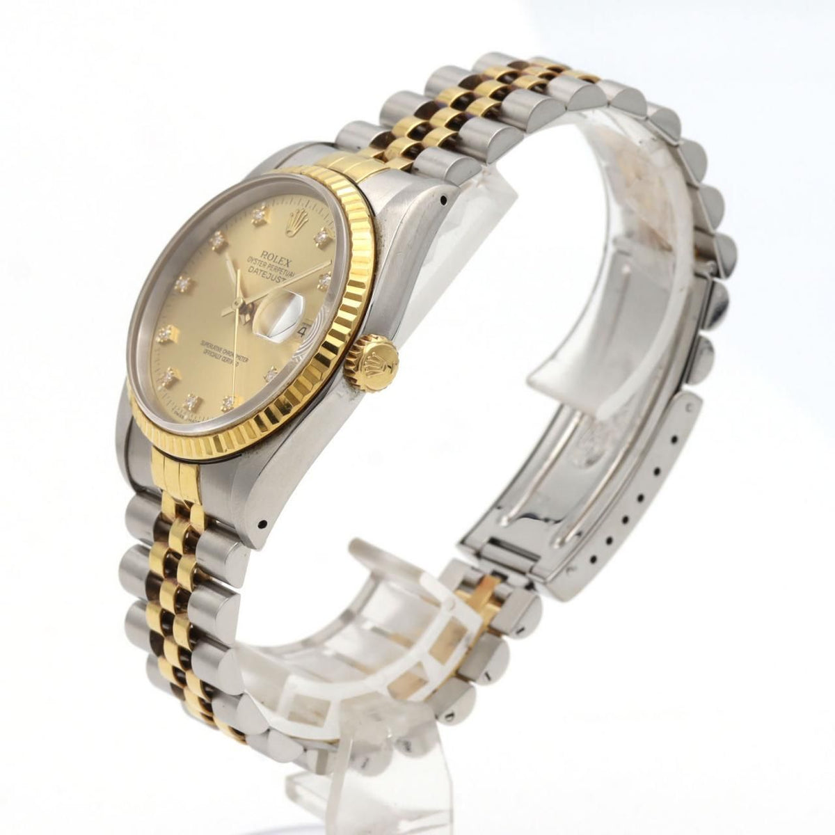 Rolex Datejust Stainless Steel Yellow Gold Automatic — view 2