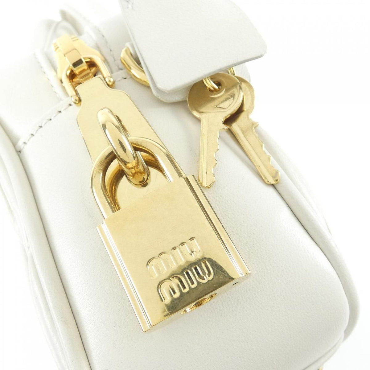 Miu Miu Bag Handbag White — view 4