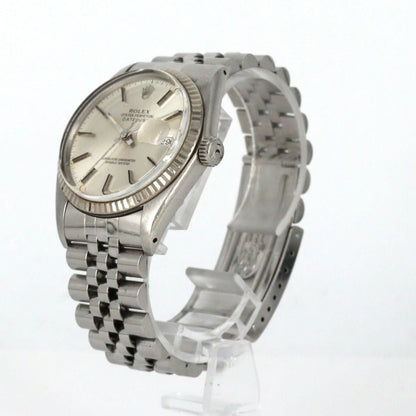 Rolex Datejust Stainless Steel White Gold Automatic — view 2