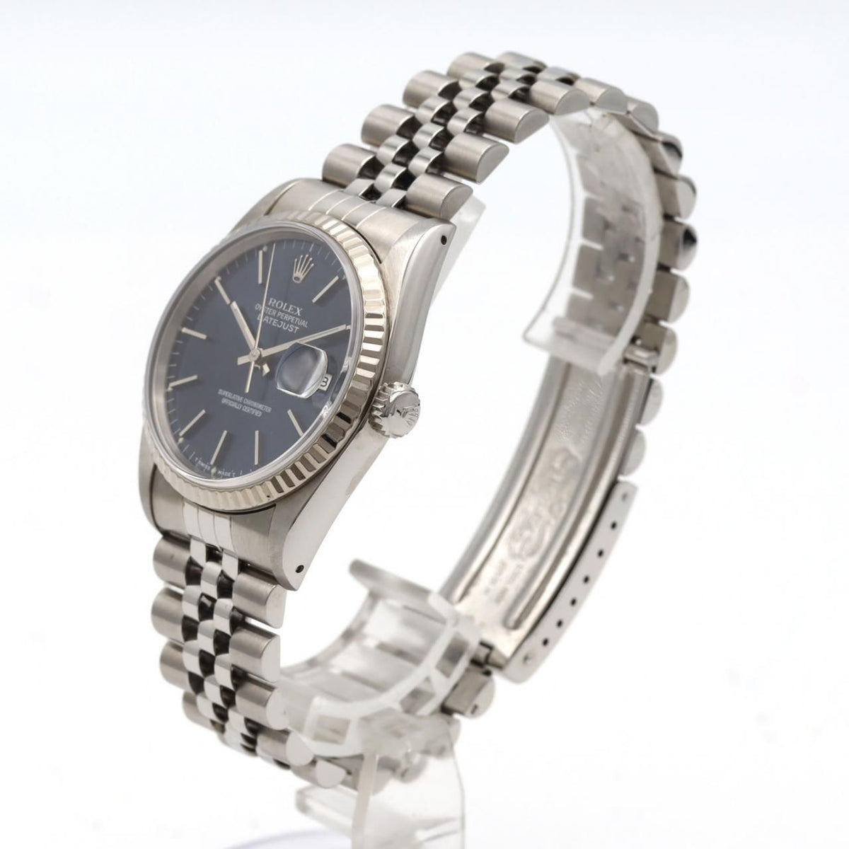 Rolex Datejust Stainless Steel White Gold Automatic — view 2