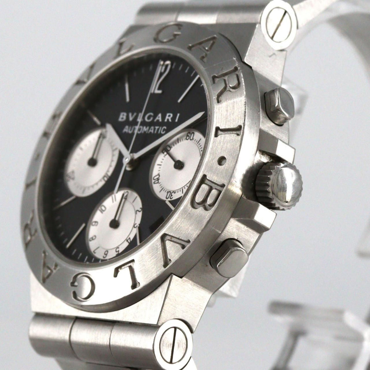 Bvlgari Diagono Sports Chronograph at SS Automatic — view 3