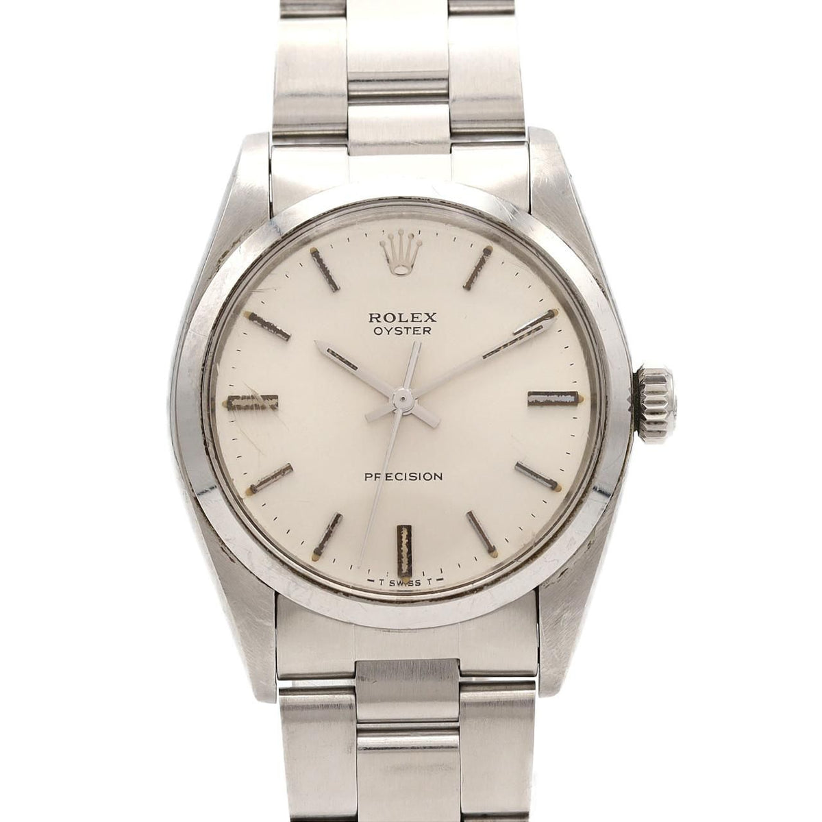 Rolex Oyster Precision SS Manual Wind