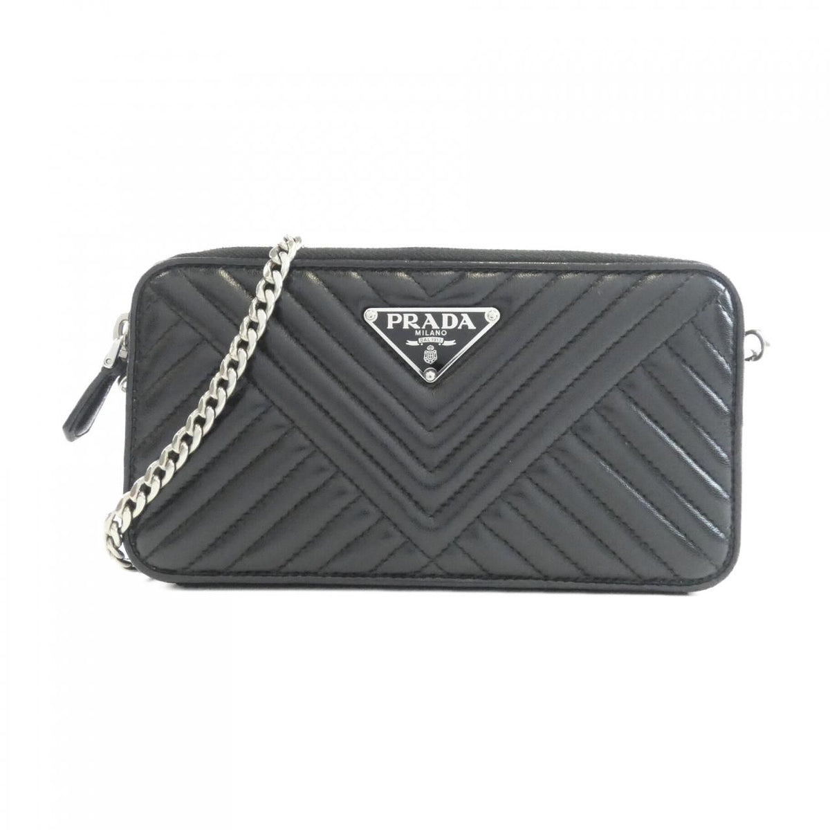 Prada Shoulder Bag Silver