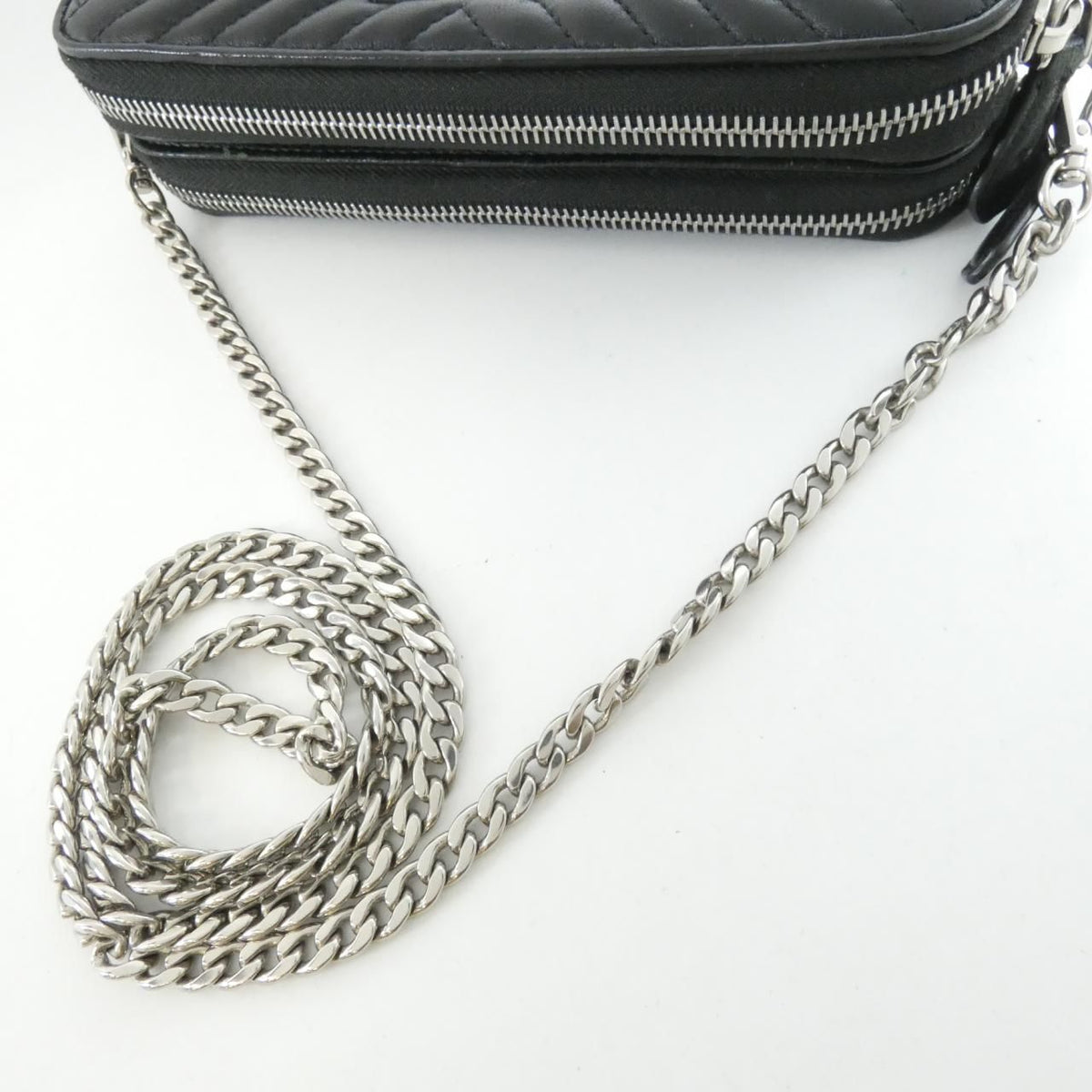 Prada Shoulder Bag Silver — view 8