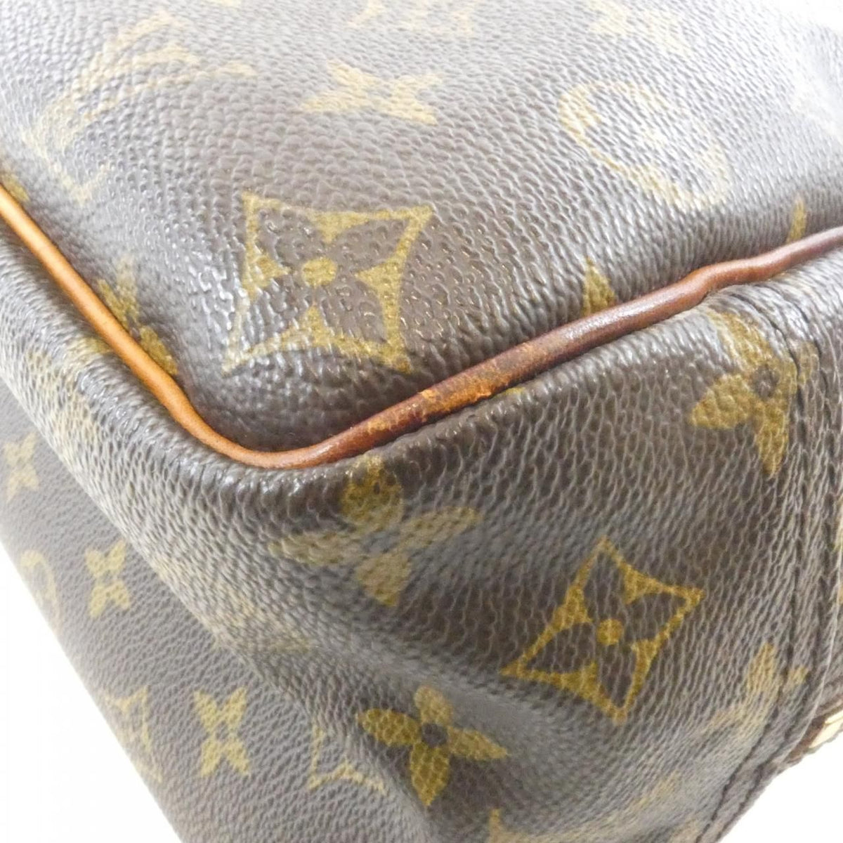 Louis Vuitton Monogram Bowling Vanity Bag — view 3