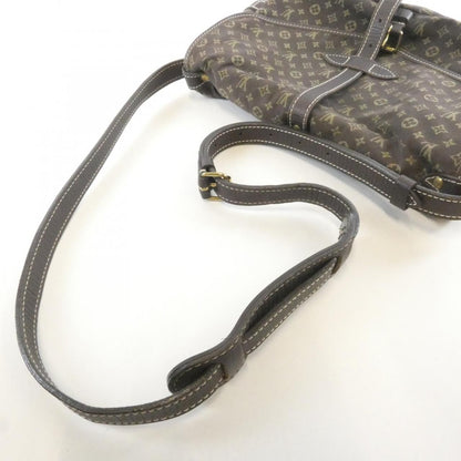 Louis Vuitton Monogram Mini Lin Saumur 30 — view 6