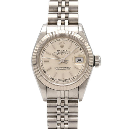 Rolex Datejust Stainless Steel White Gold Automatic