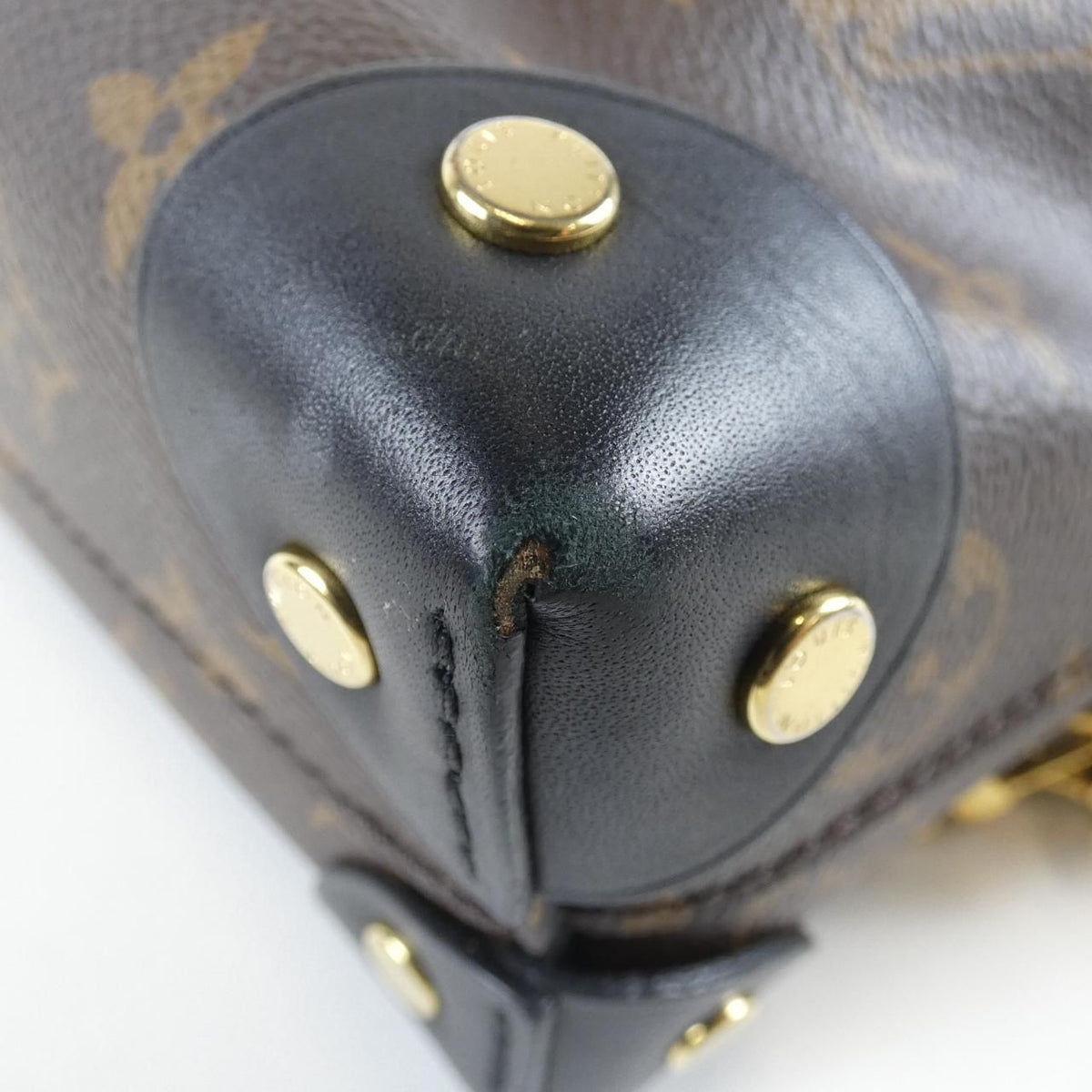 Louis Vuitton Monogram Petite Malle Souple Bag — view 3