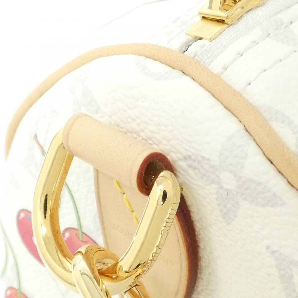 Louis Vuitton Monogram Cherry Speedy Bandouliere 30 Boston Bag — view 6