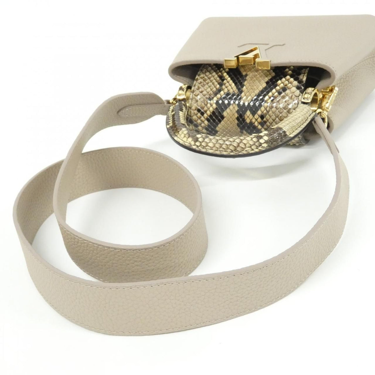 Louis Vuitton Exotic Leather Capucines Bag — view 7