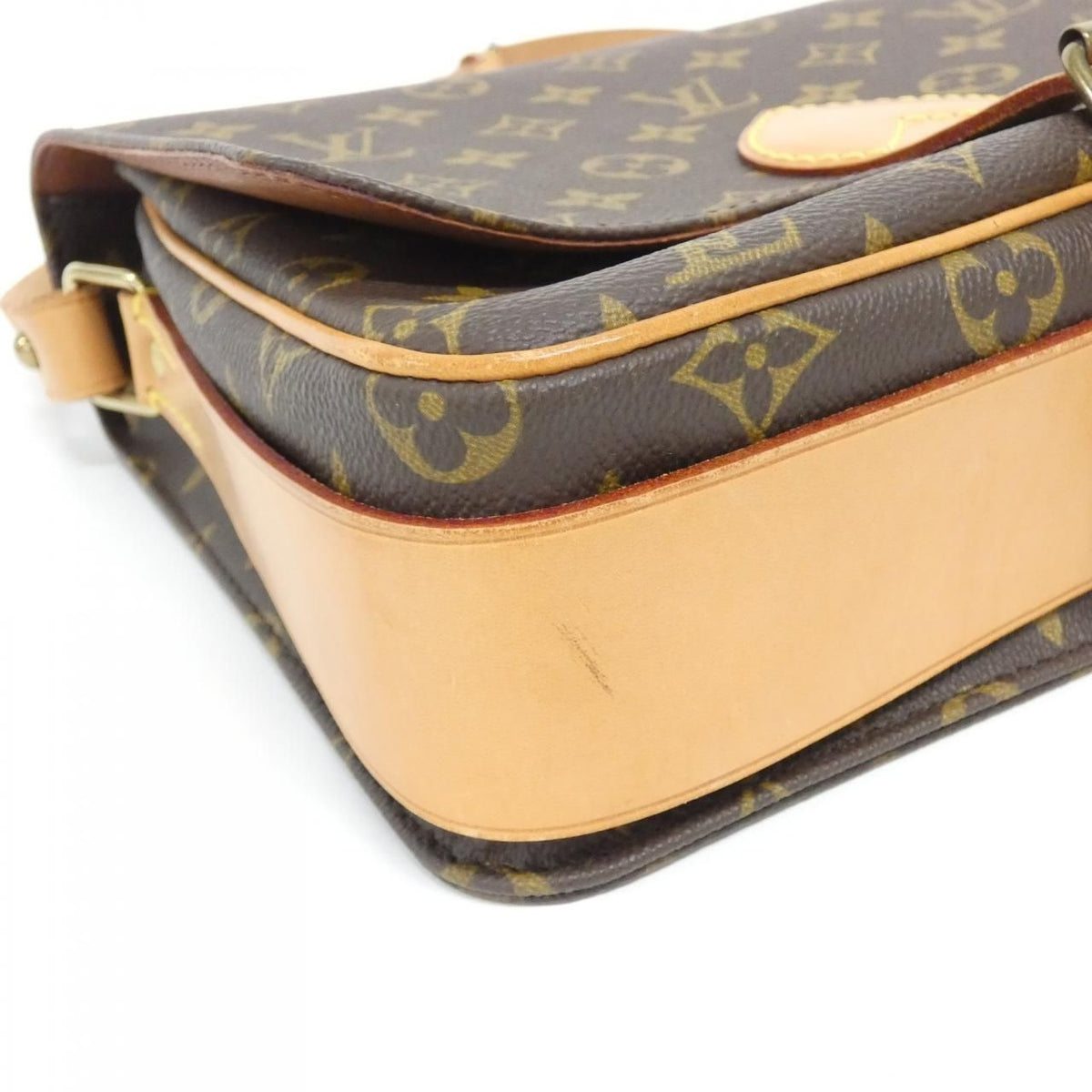 Louis Vuitton Vintage Monogram Cartouchiere 26 Shoulder Bag — view 3