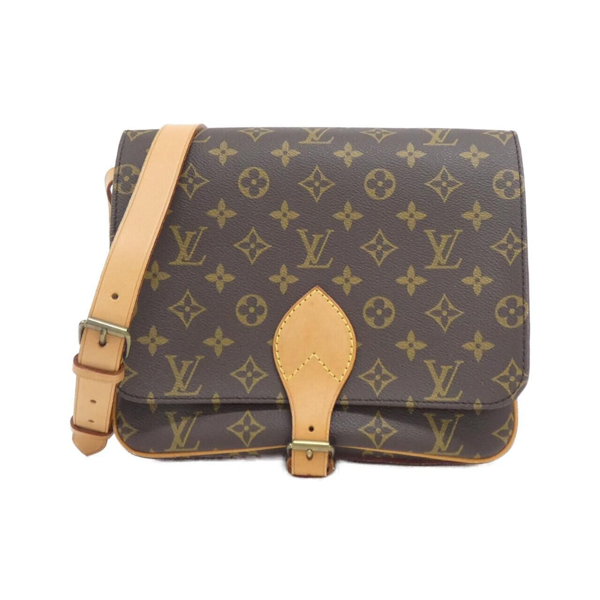 Louis Vuitton Vintage Monogram Cartouchiere 26 Shoulder Bag