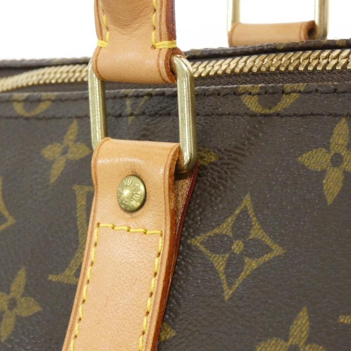 Louis Vuitton Vintage Monogram Keepall 55 Boston Bag — view 7