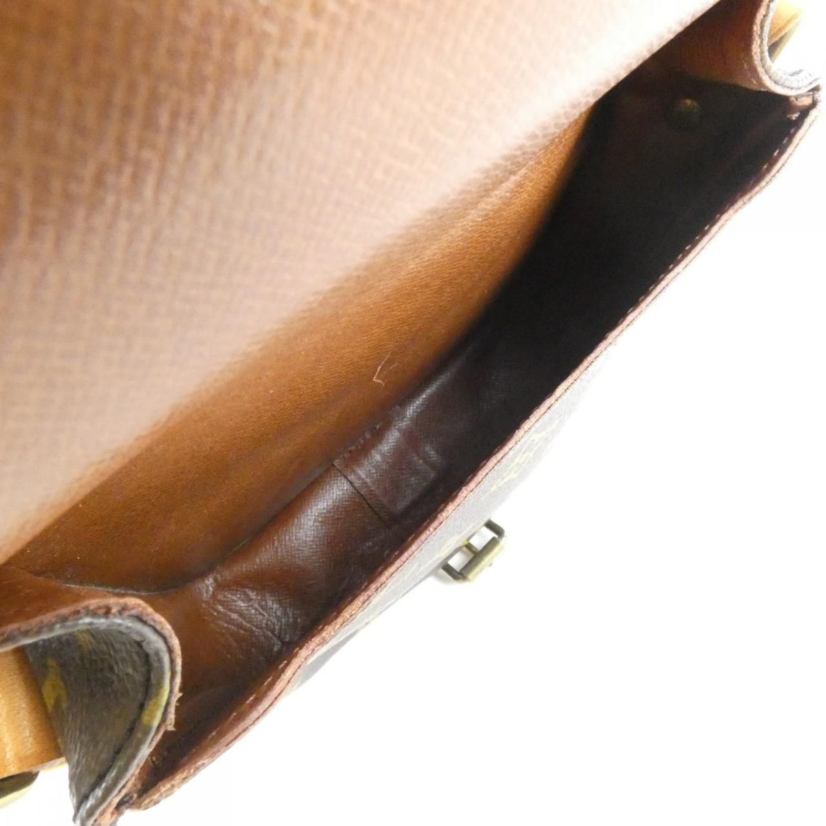 Louis Vuitton Monogram Cartouchiere PM Shoulder Bag — view 7