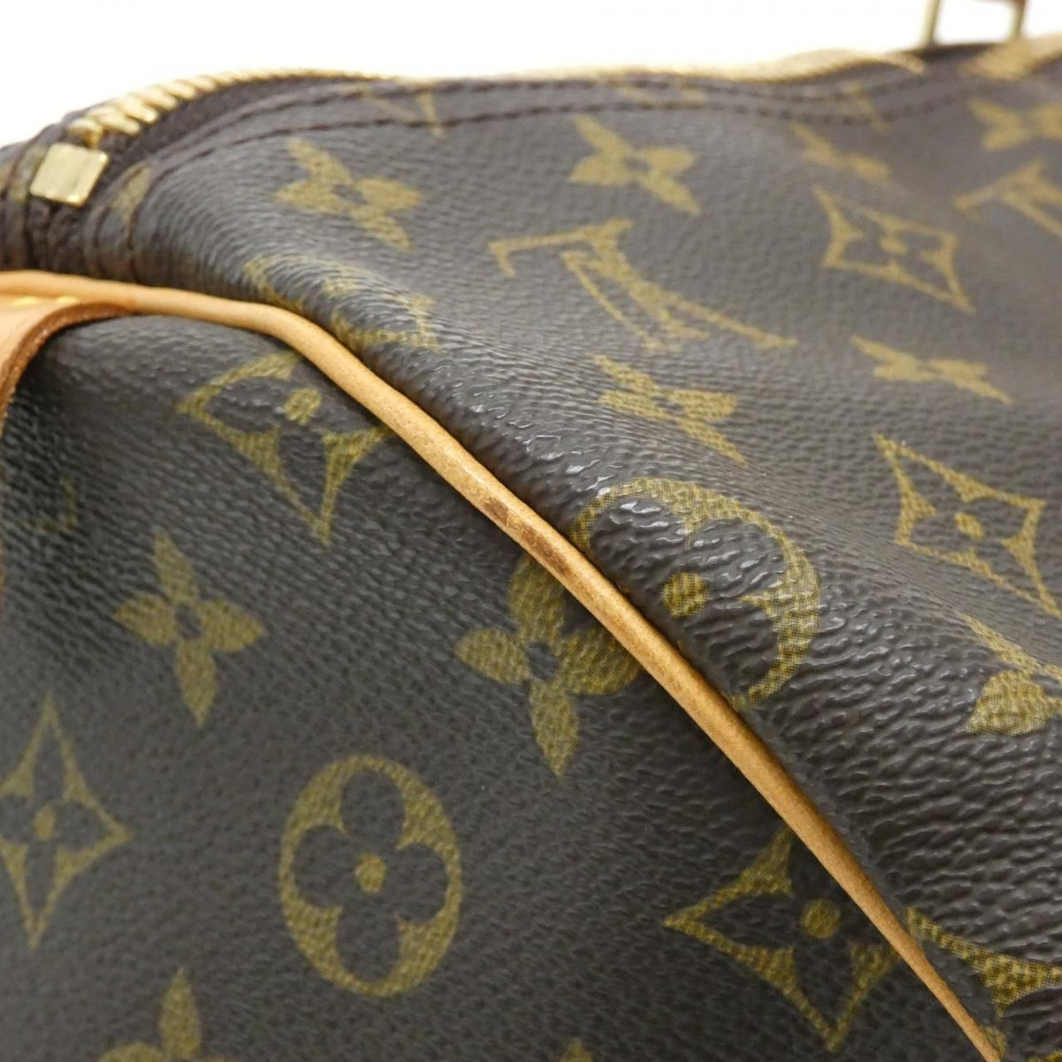Louis Vuitton Vintage Monogram Keepall 55 Boston Bag — view 5