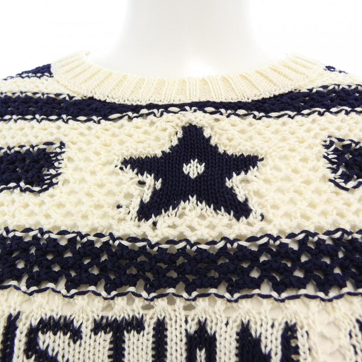 Dior Knit Sweater Navy — view 5