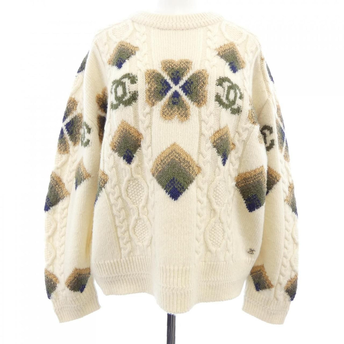 Chanel Knit Sweater Beige