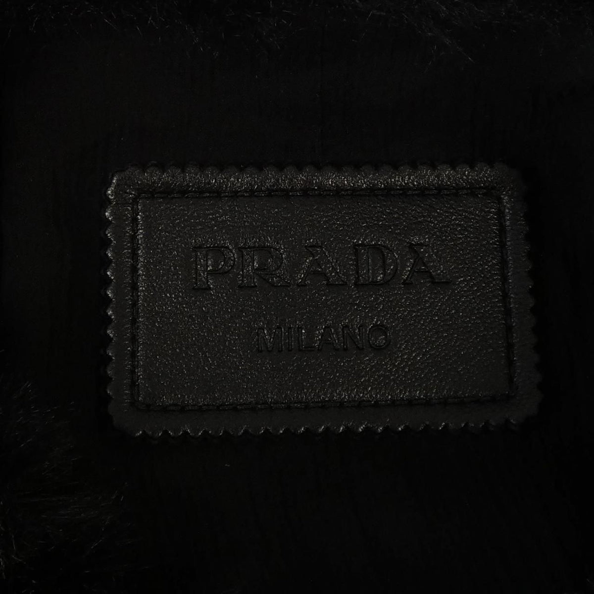Prada Aspen Coat Black — view 4