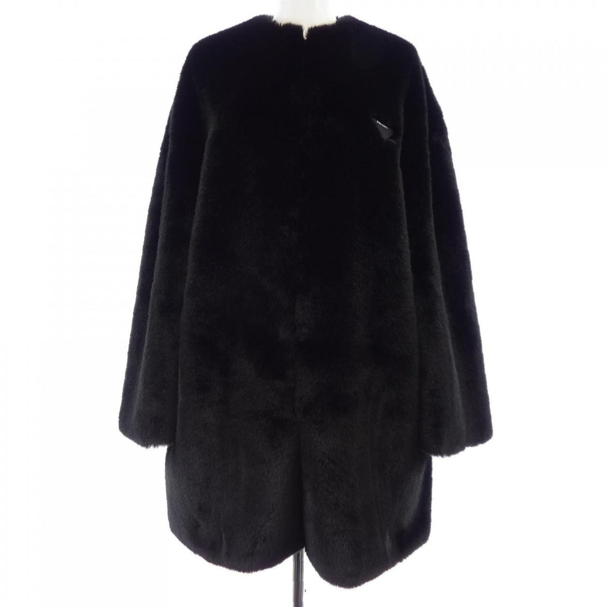 Prada Aspen Coat Black