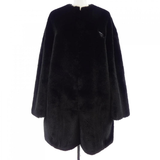 Prada Aspen Coat Black
